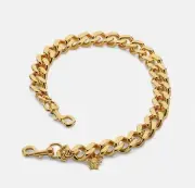 Versace Medusa Head Gold Chain Bag Strap DP3I149 Made in Italy NWT $350