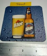 LABATT BREWING CO of ONTARIO CANADA, "BLUE-HERE'S TO THE GOOD STUFF" COASTER.