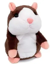 在飛比找Yahoo!奇摩拍賣優惠-日本進口 限量品 可愛錄音倉鼠娃娃毛絨毛玩偶錄製聲音布偶娃娃