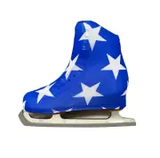 Metalic Ice Skating Boot Covers by Kami-So