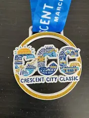 Crescent City Classic 10K New Orleans 2024 Finisher Medal Brand New