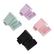 Hair Clipper Guards With Positioning Comb 4 Colors Nozzle Guide Comb Removing