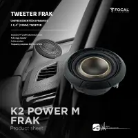 在飛比找樂天市場購物網優惠-M5r FOCAL【TWEETER FRAK】1” 高音單體