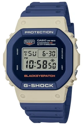 G-Shock BlackEyePatch Collaboration DW-5610BEP-2JR Tough Solar Watch New