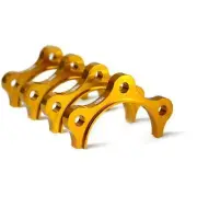 Blox Racing Gold Half Shaft Spacers for 2000-2009 Honda S2000 BXDL-00101-GD (for: Honda)