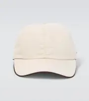 [Zegna] Zegna Zephyr technical baseball cap XL white