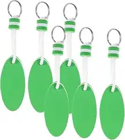 TOBBOMEY Floating Keychains Surfboard Shape Key Rings for Water Sports Durable and Practical Key Chains Easy to Spot and Carry for Fishing Boating and