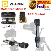 ZEAPON Micro 2 Motorized Camera Rail Slider Double Distance Track Slider fr DSLR