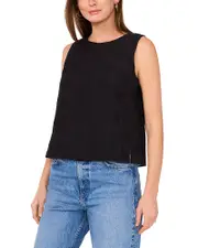 Vince Camuto Sleeveless Crewneck Blouse