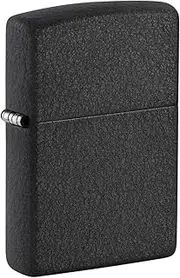 Zippo Black Crackle Lighter