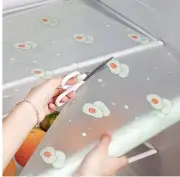 1 Roll Avocado Non-Slip Shelf Liner Waterproof EVA Cabinet Drawer Fridge Mat