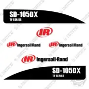Fits Ingersoll Rand SD-105DX TF Series Decal Kit Roller 7 YEAR OUTDOOR 3M VINYL