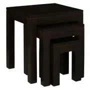 Amsterdam Nesting Table - Set of 3 - Chocolate
