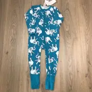Bonds Zippy Sz 3 Elephant Magic Green White Zip Wondersuit NWT