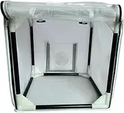 Perfeclan Paint Spray Booth Spray Shelter Anti Splash Workshop Overspray Rack Spray Paint Tent Airbrush Booth for Hobby Indoor Outdoor