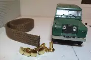 Land Rover Series 2 2a Front Apron Wing Strip 332656 Solid Brass Clips 78226