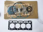 for KUBOTA V1305 Engine Parts Cylinder Gasket kit + Water Pump Excavator Parts