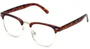 Calabria Vintage Reading Eye Glasses Jet Set Metal Men Browline Tortoise +1.75
