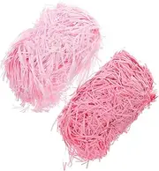 KOMBIUDA Craft Shredded Tissue 2 Packs Box Craft Shredded Paper Towels Bridesmaid Supplies Happy Shredded Tissue Paper