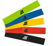 Elastic Bands 5 Bands Elastic Fitness Gym Resistance Training Yoga