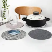 Pot Holders for Kitchen Flame Table Mats Set of 5 Heat Resistant Trivets Hot