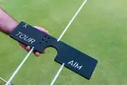 Tour Aim 2.0 Golf Training Aid W/ 3 Alignment Sticks & 5 Swing Plane Features