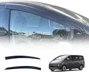 OAD4X4 Weathershields Compatible with Hyundai Staria/Staria Load 2021-Onwards, Injection Weather Shields Window Visors Wind Deflectors Sun Rain Guard 2PCS Set