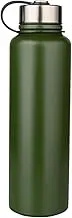 YYW 1.5 Litre Stainless Steel Thermal Water Bottle, Vacuum Insulated Stainless Steel Thermos Flask, Leak-Proof Water Bottle, Sports Bottle, Double-Walled Insulated Flask for Sports