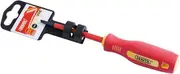 Draper 46516 Fully VDE Insulated Plain Slot 3mm Screwdriver, 100 mm Blade Length