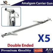 Dental Restorative Amalgam Carrier Gun Double End Filling Instruments X5 BEADEN®