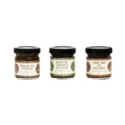 3pc Australian Bush Spices Mini Tomato Sauces & KP Relish 50g Condiments Set