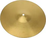 JEWEDECO Professional Replacement Jazz Drum Crash Cymbal Set Metal Drum Accessories for Practice
