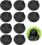 Gulfmew 10pack Sprinkler Rubber Head Cap Compatible with Hunter PGP Rotor, Sprinkler Cap Replacement for Automatic Irrigation Water System, Black Spray Shut Off Head Cover for Lawn, Yard, Outside