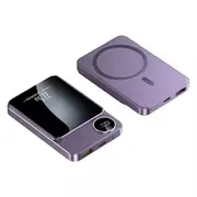 Magsafe Battery Charger Magnetic Power Bank iPhone 15 14 13 12 11 Purple