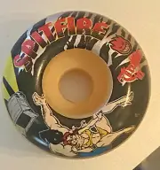 Tony Trujillo Vintage Spitfire skateboard wheels Old School Warped Mentors X 90