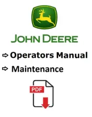 John Deere 946 and 956 Mower-Conditioners Operators Owners Manual USB