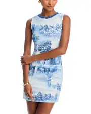 Alice and Olivia Wynell Fitted Mini Dress