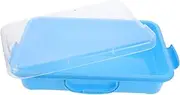 ERINGOGO Children's Travel Toys Plastic Sandbox Lid Storage Box for Indoor Outdoor Play