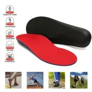 Orthotic Shoe Insoles Inserts Flat Feet Foot EVA High Arch, Size L