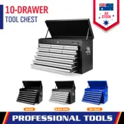 Lockable 10 Drawers Tool Box Chest Toolbox Cabinet Garage Workshop Storage