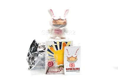 Kidorobot Dunny Series 5 KATHIE OLIVAS flocked Ratio 1/50 SEALED MIP