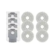 Dust Bag Accessories for P10, Q Robot Vacuum Cleaner Mop Cloth Replacement