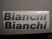 BIANCHI BIKE DECALS SILVER GRAY VINAL QUALITY BICYCLE