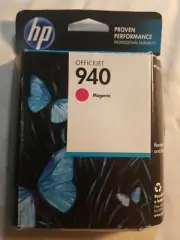 HP OfficeJet 940 MAGENTA & CYAN Printer ink NEW UNOPENED FROM 2011 FREE S/H