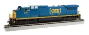 Bachmann GE Dash 8-40CW CSX 7317 Boxcar Logo Sound/DCC - HO Scale