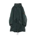 STONE ISLAND TONE GREEN A N O I ON 5 外套 軍大衣 長外套 二十三 日本直送 二手