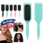 Hair Brush Curl Defining Brush Men/Women Shape Detangling Defining Curls Hair AU