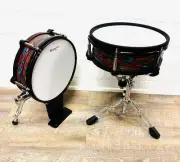 Lemon Red Psych Mod Snare Bass Kick Drum for Roland and Alesis Kit Multipad