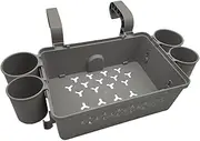 Pool Drink Holder, Ground Poolside Drink Storage Basket Pool Organization And Storage No Spill Home Containers for Outdoor Swim Backyard Picnic Camping Patio Lounge Deck