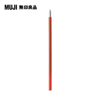 在飛比找PChome24h購物優惠-【MUJI 無印良品】三角多色原子筆芯/紅